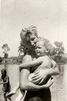 Alice holding Carolyn