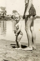 Carolyn with Alice's legs